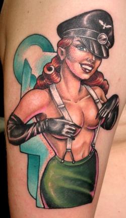  Tattoos on Is Hannah Aitchison  Her Pin Up Tattoos Are Something Else